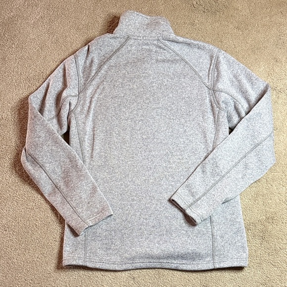 Eddie Bauer Gray Quarter-Zip Pullover Size Medium - Picture 4 of 4